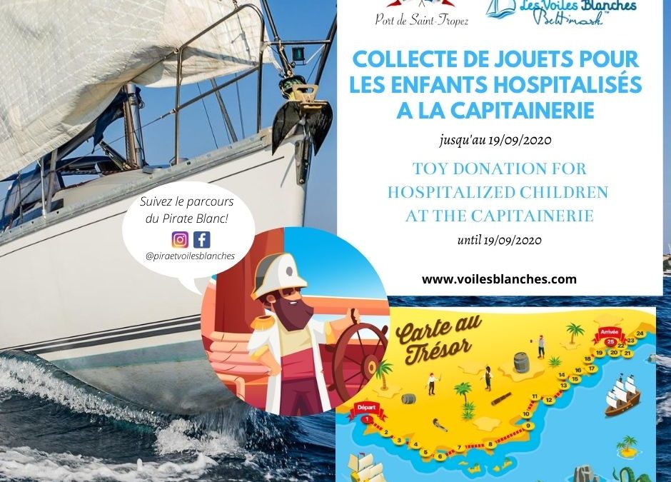 « LES VOILES BLANCHES » Collecte de jouets pour les enfants hospitalisés