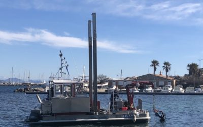 Eco-friendly anchorage in the port of the Pilon.