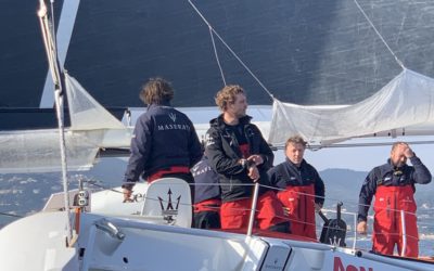 Speed record for Giovanni Soldini and Pierre Casiraghi between Monaco and Saint-Tropez