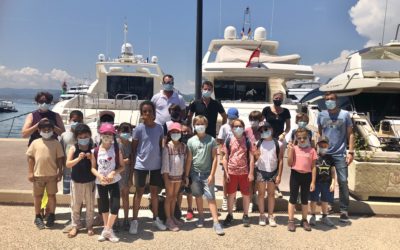 Discovery of the Port with the children