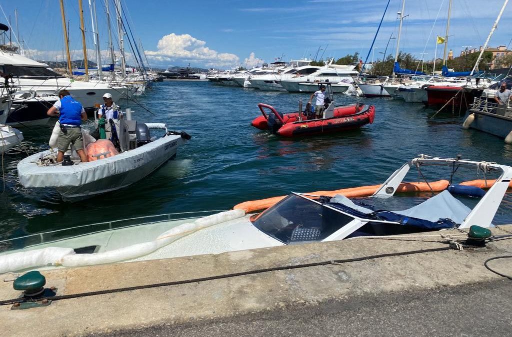 Intervention suite à une avarie sur navire