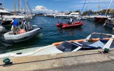 Intervention suite à une avarie sur navire