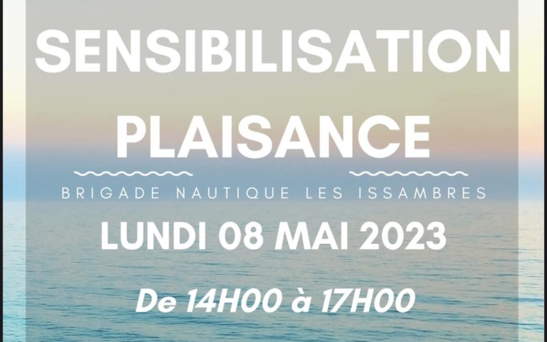 Sensibilisation Plaisance