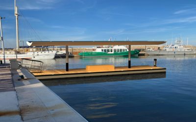Ponton Meltem : ponton innovant et durable à Saint-Tropez